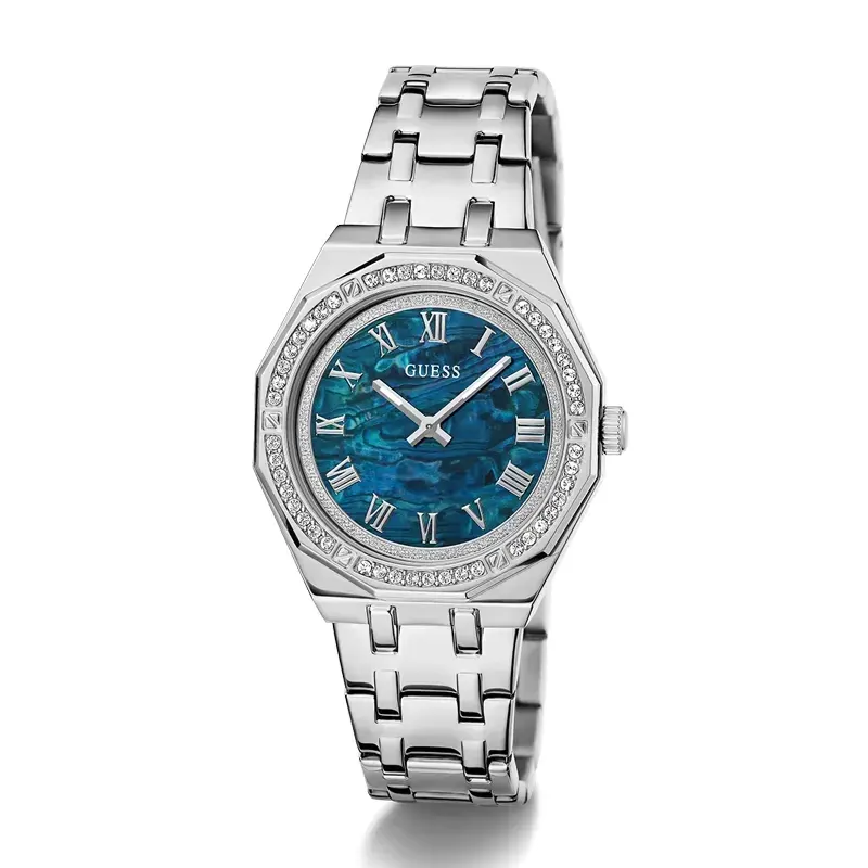 Guess Desire Trendy Blue MOP Dial Ladies Watch- GW0770L1